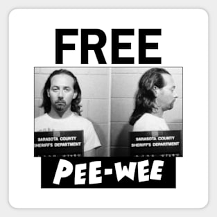 Free Pee-Wee PeeWee Herman Mugshot Magnet
